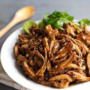 Honey Glazed Crockpot Chicken Adobo - simple pantry ingredients, hardly any hands-on time, 200 calories. | https://global-wellness.site