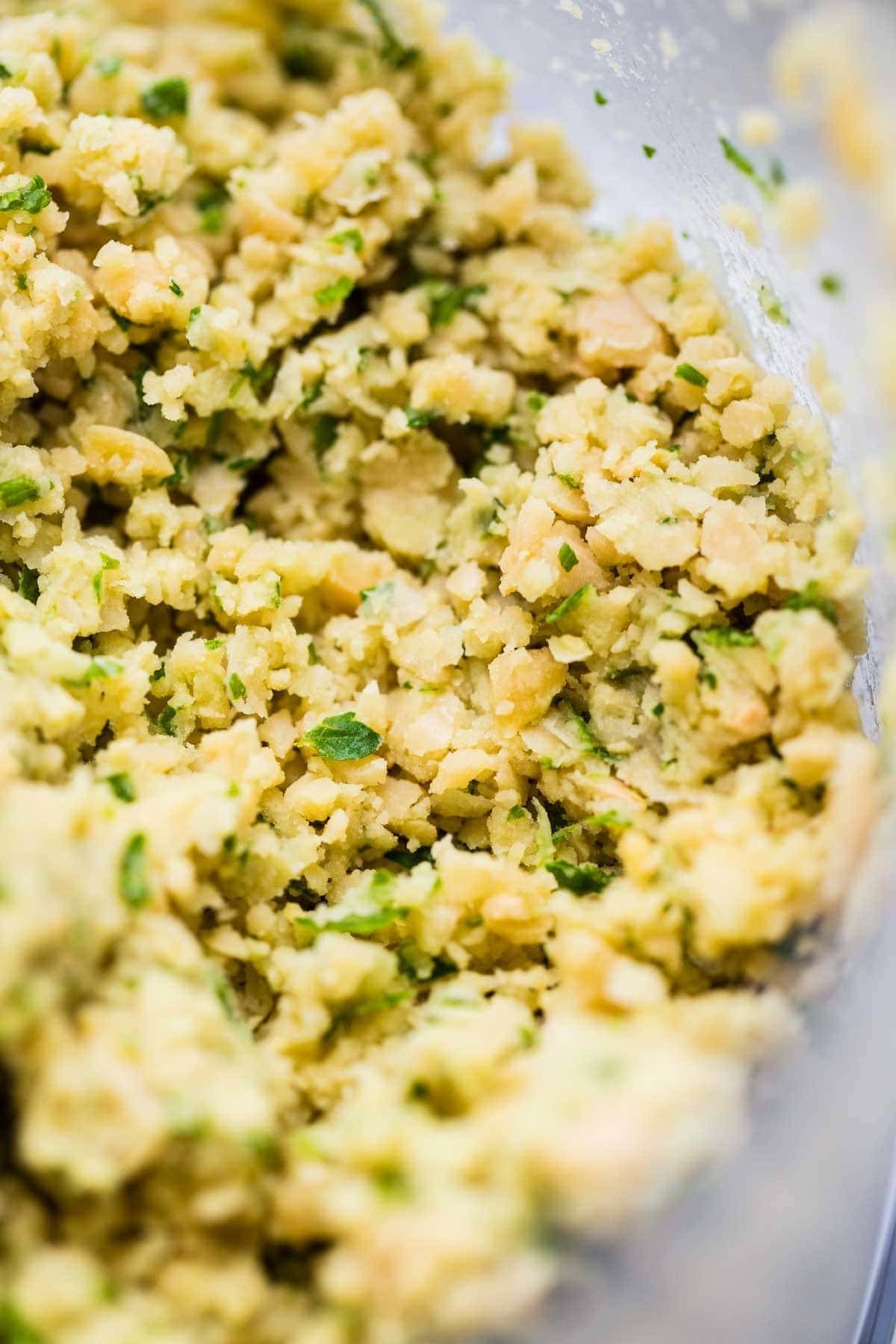 Artichoke and basil salad.