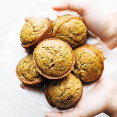 Lemon Poppyseed Zucchini Muffins.